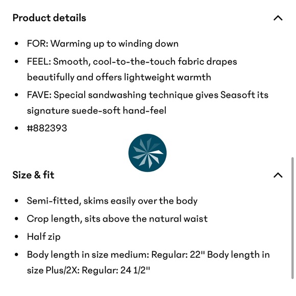 NWOT Athleta Seaside Quarter Zip White | Women’s Size XL - Picture 4 of 10